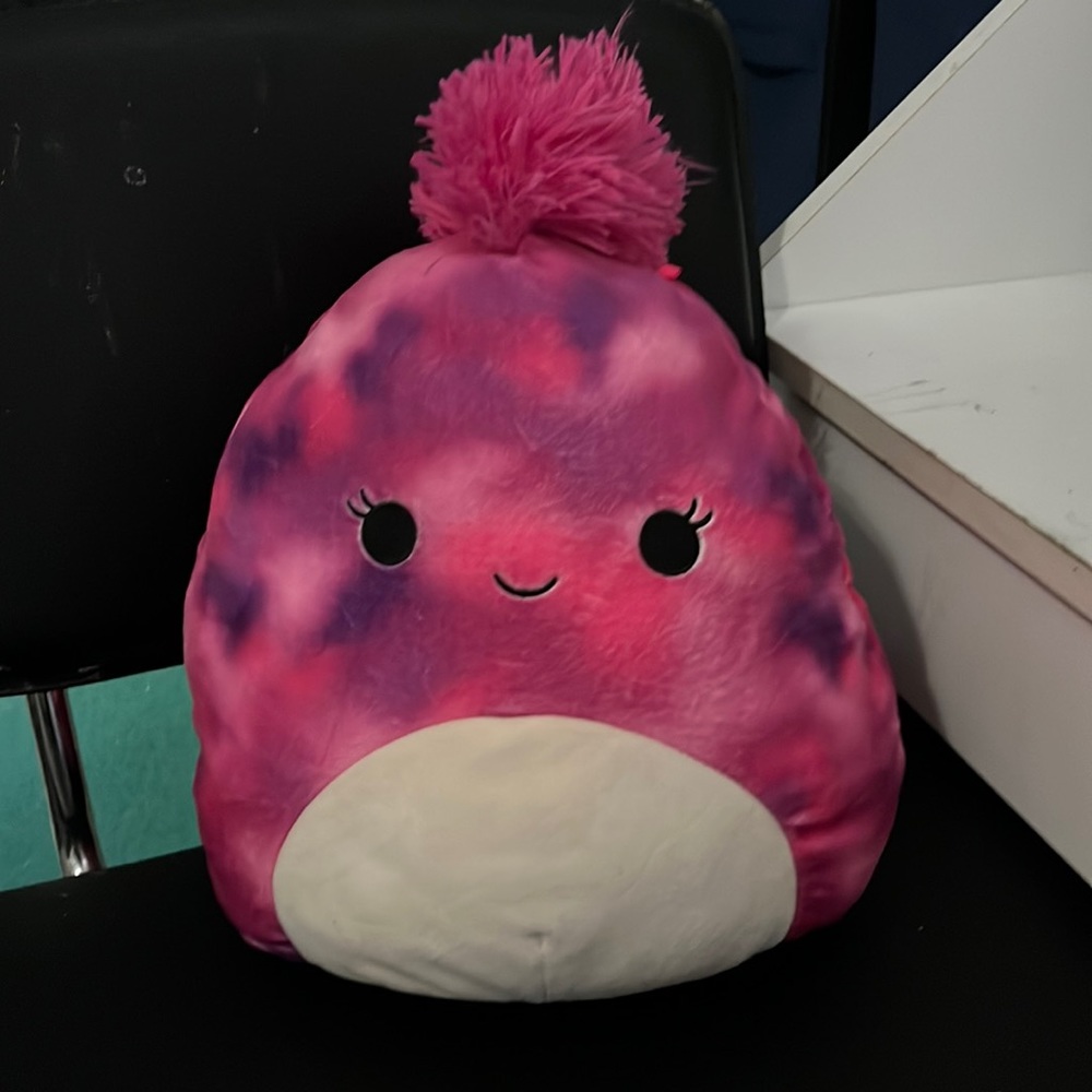Squishmallow SquishDoos Lovisa Pink Tie Dye Chameleon 10”